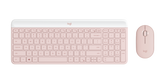MK470 SLIM COMBO - Rose - English US (QWERTY)