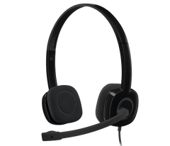 H151 Stereo Headset - Black