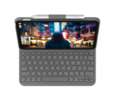 Slim Folio for iPad - Oxford Grey - English US (QWERTY)