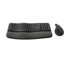 Wave Keys and Lift Combo - Graphite - English US (QWERTY)