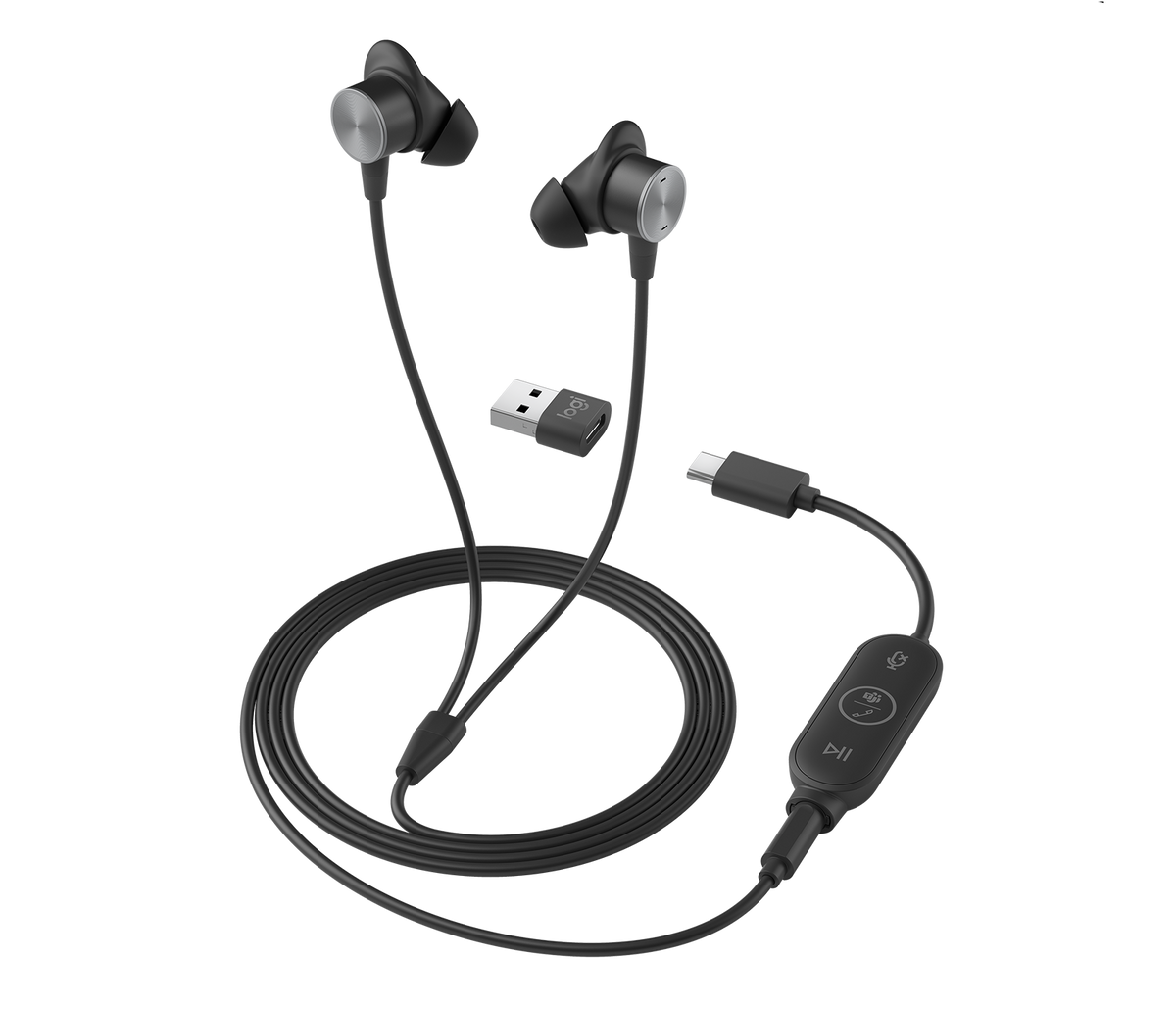 Zone Wired Earbuds - Graphite