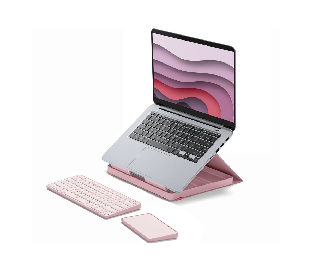 Refurbished Casa Pop-Up Desk - Bohemian Blush - English US (QWERTY)