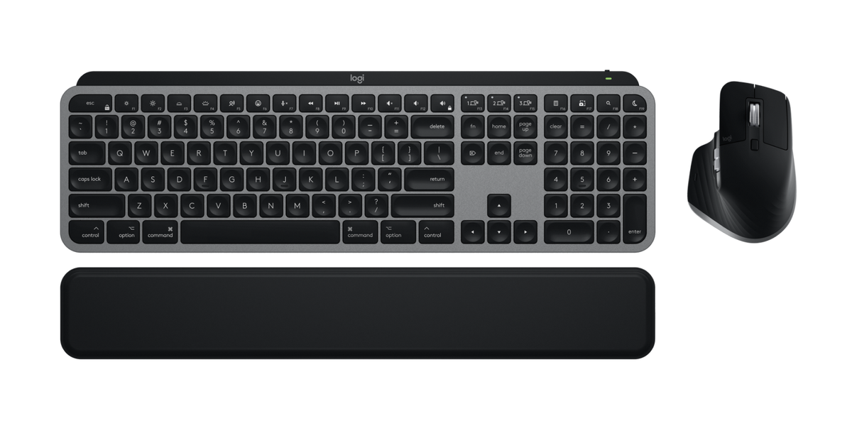 MX Keys S Combo for Mac - Space Gray - English US (QWERTY)
