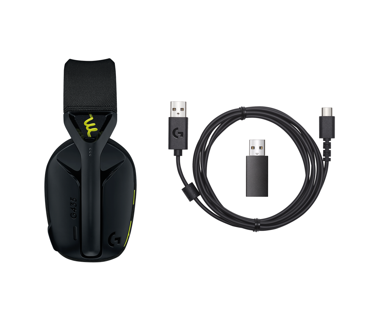 G435 - Black and Neon Yellow