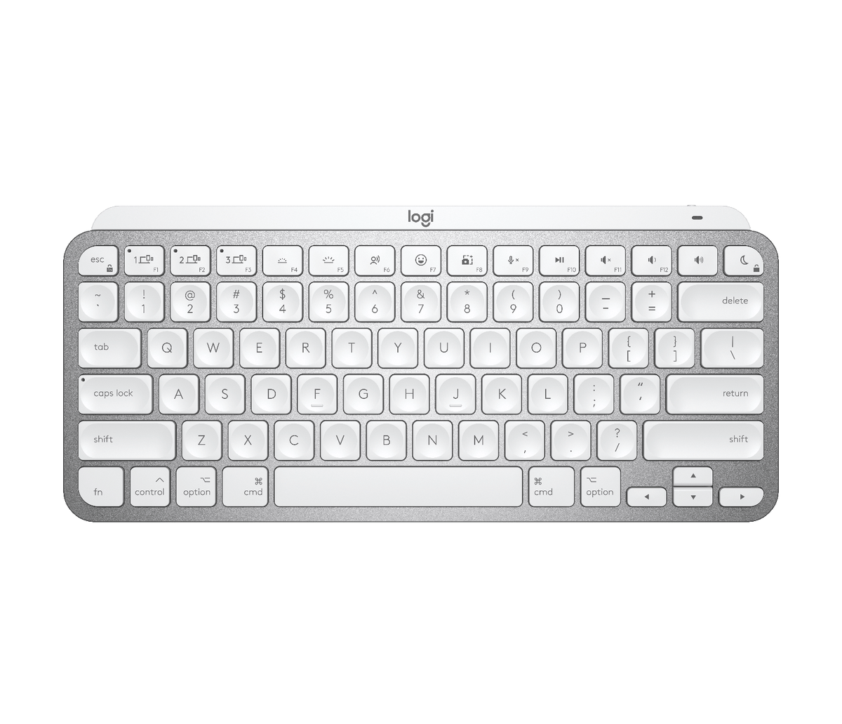 MX Keys Mini for Mac - Pale Gray - English US (QWERTY)