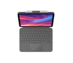 Refurbished Combo Touch for iPad - Oxford Grey - English US (QWERTY)