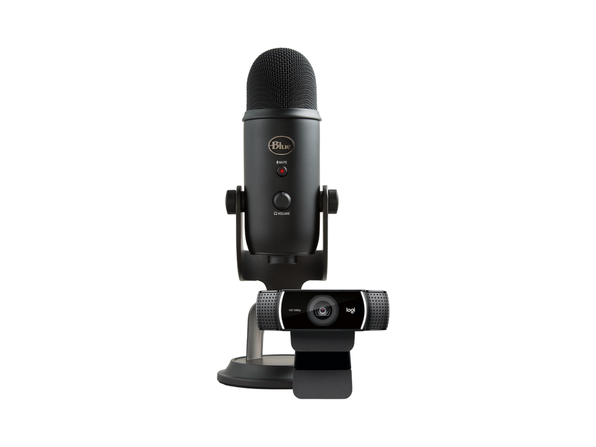 Yeti + C922 Pro Streamer Pack - Black