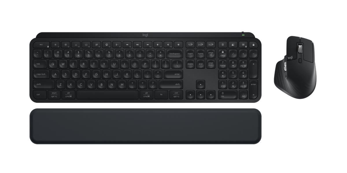 MX Keys S Combo - Graphite - English US (QWERTY)