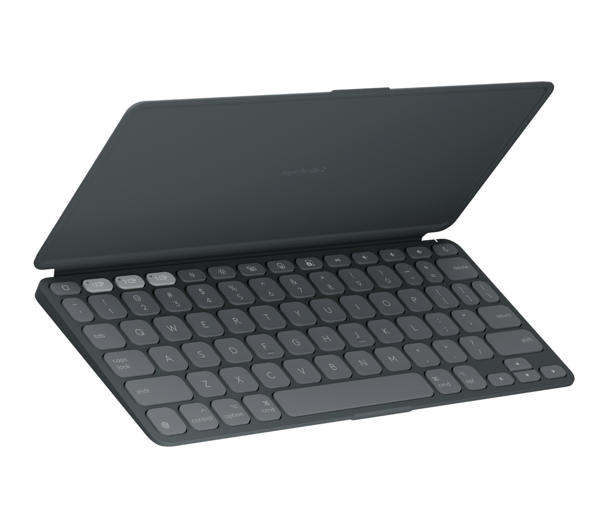 Keys-To-Go 2 for iPad - Pale Gray - English US (QWERTY)