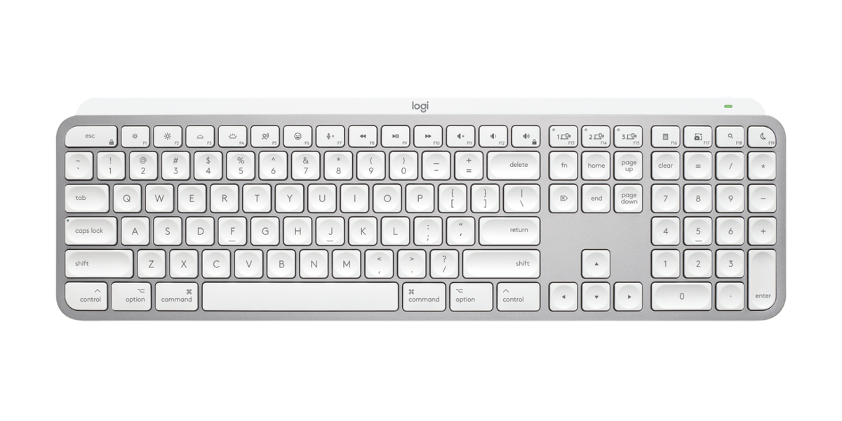 MX Keys S for Mac - Space Gray - English US (QWERTY)